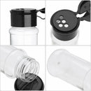 Kit de 10 frascos de plástico para temperos de cozinha