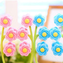 Rolo massageador de corpo portátil em forma de flor